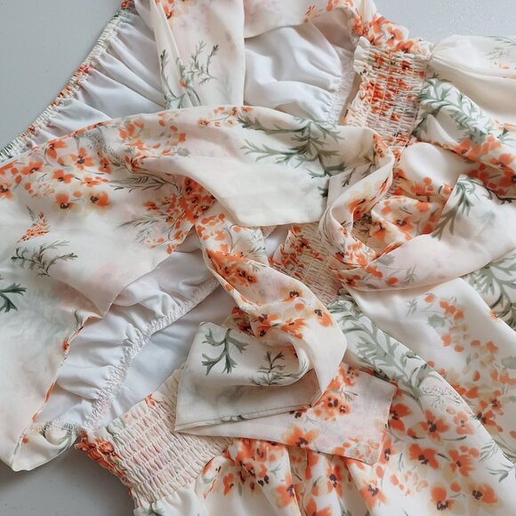 Sopliagon Square Neck Tie-back Mini Dress - Picture 5 of 15